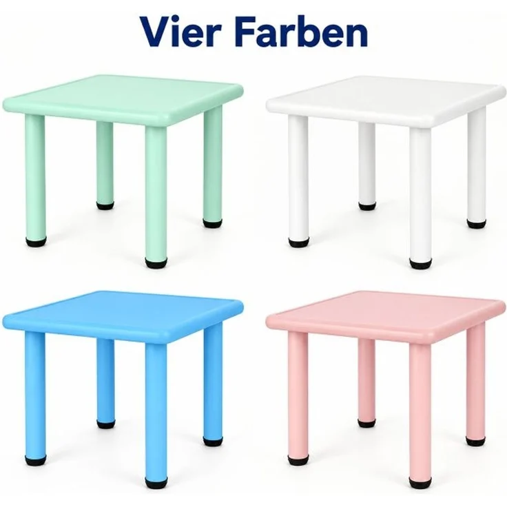 Relaxdays Kindertisch Indoor & Outdoor – Bild 8