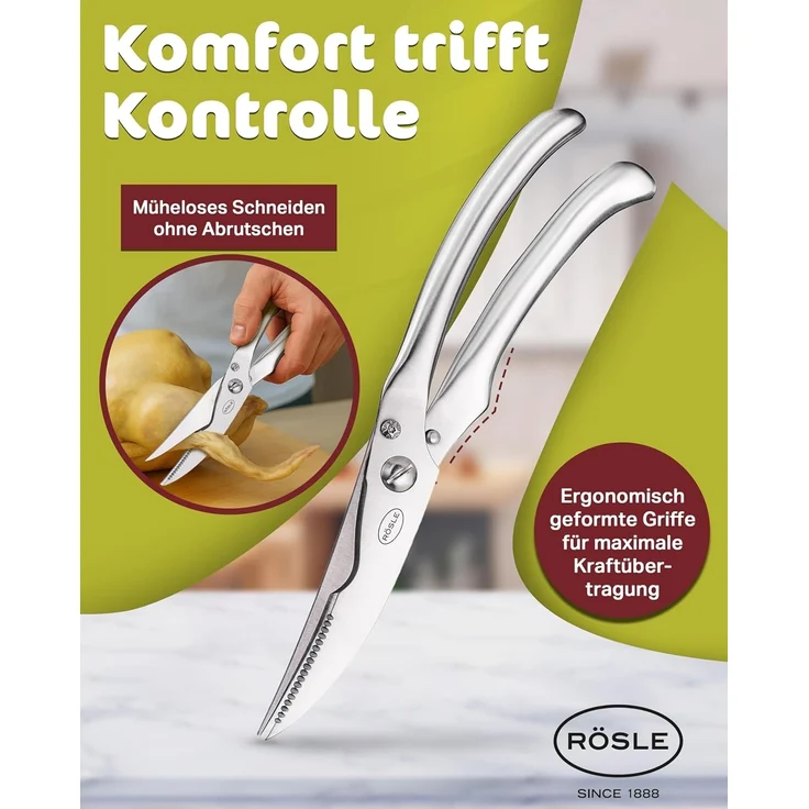 RÖSLE Geflügelschere COZY Geflügelschere 24,5 cm – Bild 4