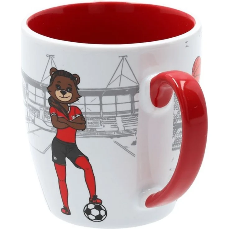 FC Bayern München Tasse FC Bayern München Tasse Berni Weiß I Fußball, Keramik – Bild 3