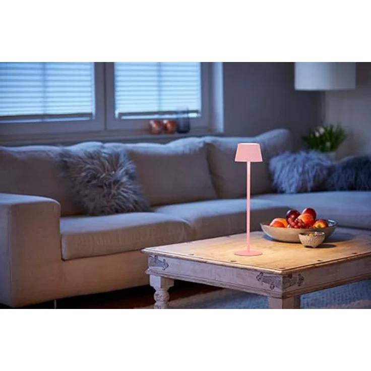 Northpoint LED Tischleuchte LED Akku Tischlampe Flaschenleuchte 3in1 45cm warmweiß – Bild 4