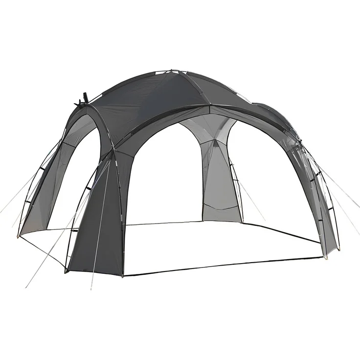 Pavillon, 190T Polyester, Fiberglass, wetterfest, H 230 cm – Bild 1