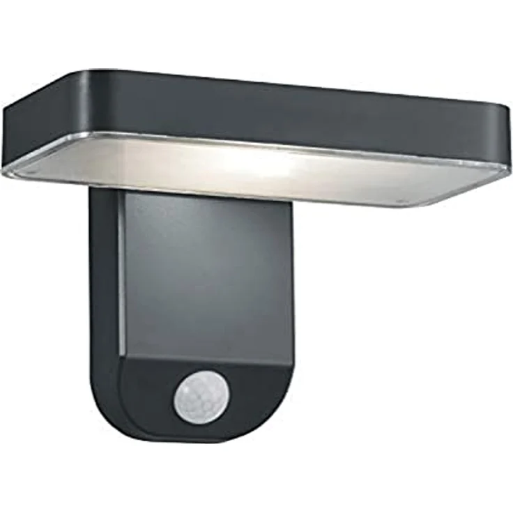 RL LIVE YOUR LIGHT Reality Leuchten LED Solar Außenwandleuchte Esquel R22261142, anthrazit, mit Bewegungsmelder und 4,5 Watt LED – Bild 1