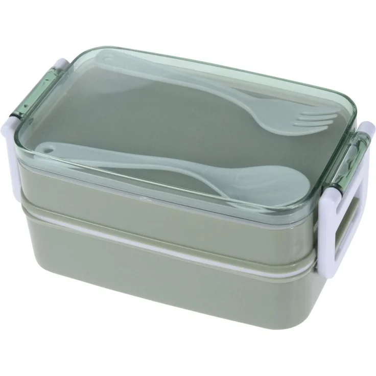 24x Lunchboxen Löffel Gabel Set Brotdosen Frühstück Schule Aufbewahrung Frische – Bild 2