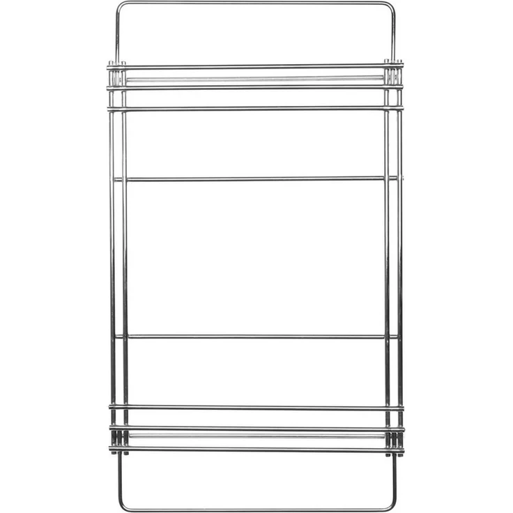 tepro Grillzubehör Hauptrost 28x39 cm für Rost-in-Rost-System - eckig, verstellbare Grillrosttiefe, ca. 39-50 cm Chrome – Bild 2