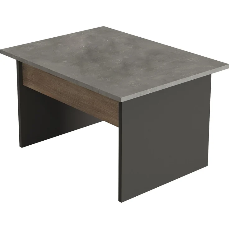 Skye Decor 'NAV2-CGA' Couchtisch, Braun / Grau, 80 x 46,3 x 60 cm – Bild 4