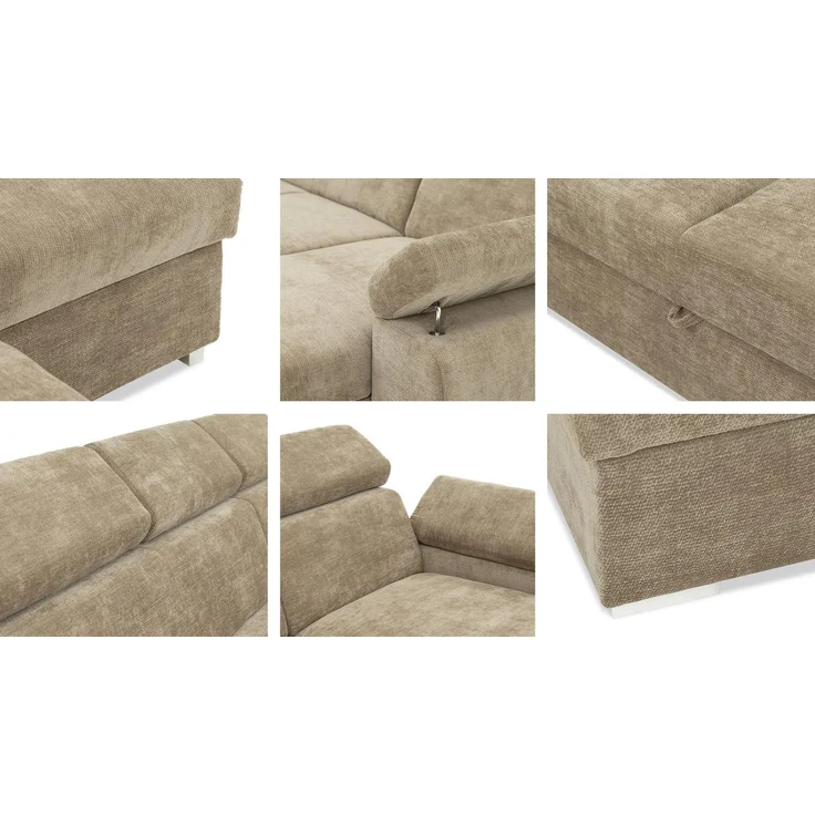 Ecksofa Kolpoi L (Farbe: Lumo 65) – Bild 8