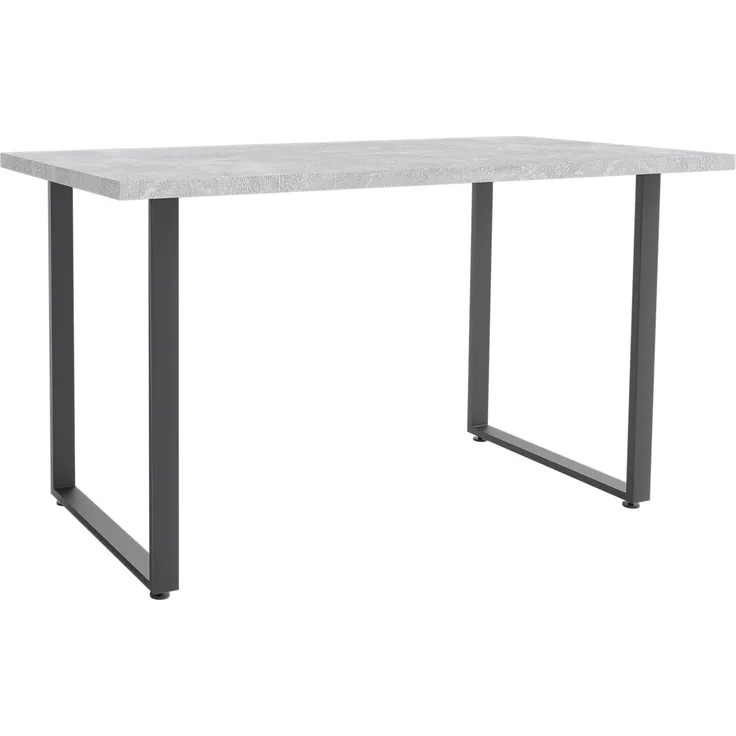 Shefa Esstisch Seattle 140 cm Betonoptik Grau - Modernes Design