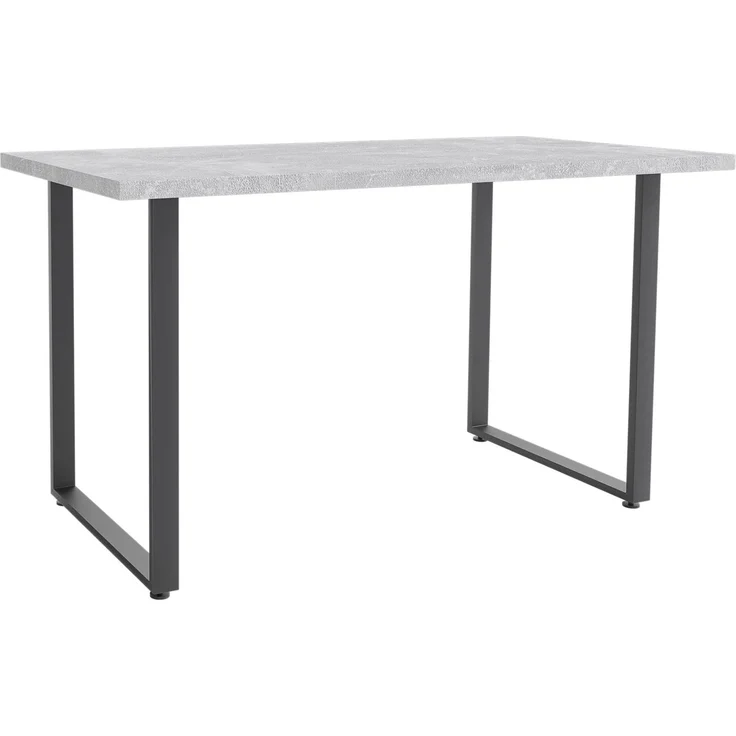 Shefa Esstisch Seattle 140 cm Betonoptik Grau - Modernes Design – Bild 1
