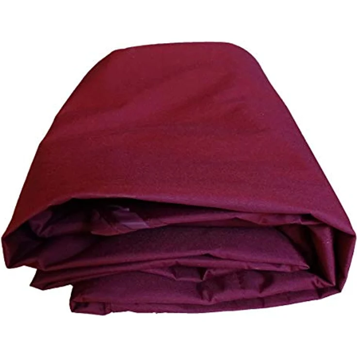 Hollywoodschaukel Dachbezug 200x145 cm Bordeaux Wasserdicht | Universal Ersatzdach Gartenschaukel 3 Sitzer | UV 50 Schaukel Dach Ersatz Bezug – Bild 8