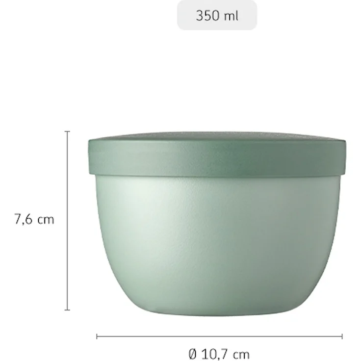 Mepal ELLIPSE Snackpot 350 ml Nordic Black – Bild 2