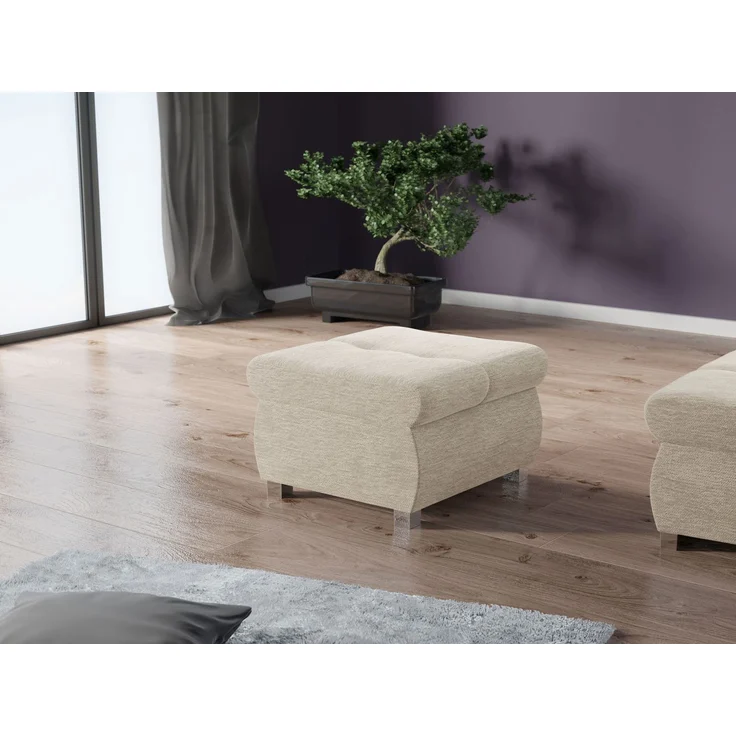 Polsterhocker Orkan Klein (Farbe: Nazar 225.02) – Bild 2