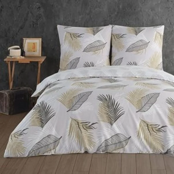 Buymax Bettwäsche, Renforcé: 100% Baumwolle, 3 teilig, Premium 100% Baumwolle Bettbezug-Set 200x220 cm mit Reißverschluss – Bild 6