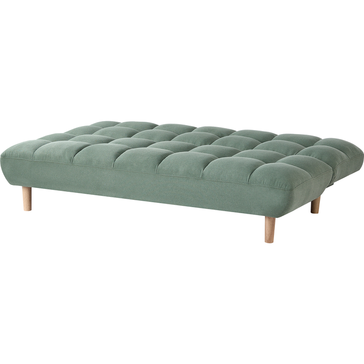 Schlafsofa 3-Sitzer RISOR Stoff Hellgrün – Bild 5