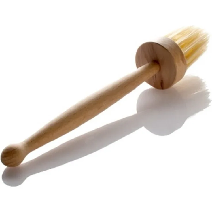 LARES Backpinsel 8274, Butterpinsel aus Holz, Länge ca. 22cm - Backzubehör - Made in Germany