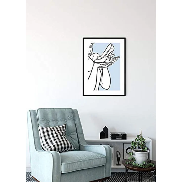 Komar Disney Wandbild Cinderella Glass Shoe, Kunstdruck 40x50cm (ohne Rahmen), Hochwertiger Fotodruck auf seidenmattem, lichtbeständigen Papier – Bild 4