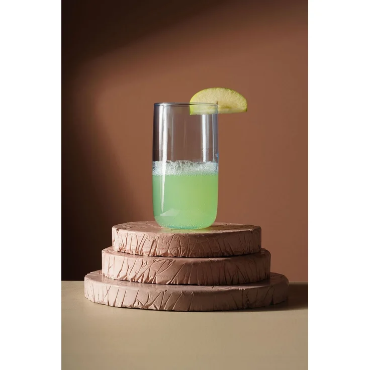Hermia Concept 'F10000062' Gläser-Set (6-teilig), Türkis, 7 x 7 x 12,9 cm, 365 ml – Bild 1