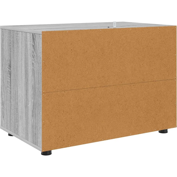vidaXL Aufbewahrungsschrank 80 x 48 x 57 cm Holzwerkstoff Sonoma-Grau 888823 – Bild 10