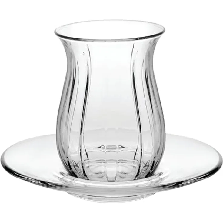 Pasabahce Teegläser Teeglas Set 12 teilig 138cc Spülmaschinengeeignet Cay Bardagi Set
