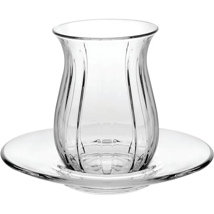 Pasabahce Teegläser Teeglas Set 12 teilig 138cc Spülmaschinengeeignet Cay Bardagi Set – Bild 1