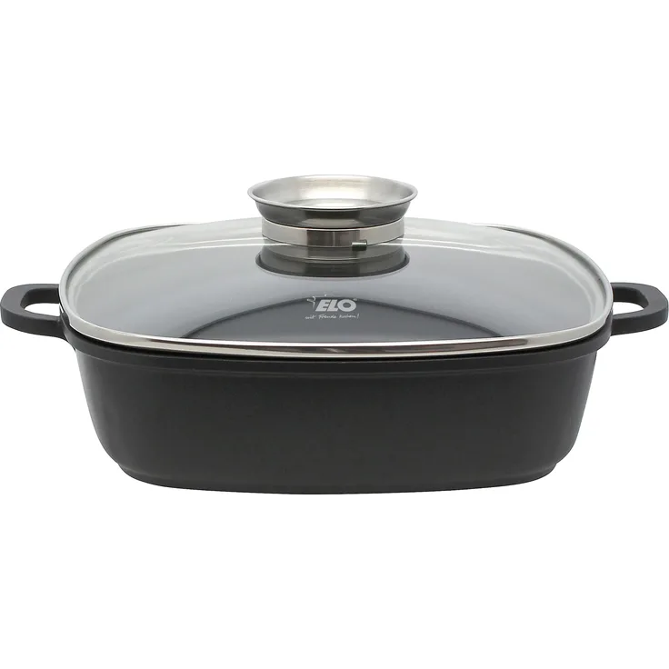 ELO Servierpfanne mit Deckel "Alucast Dur Select