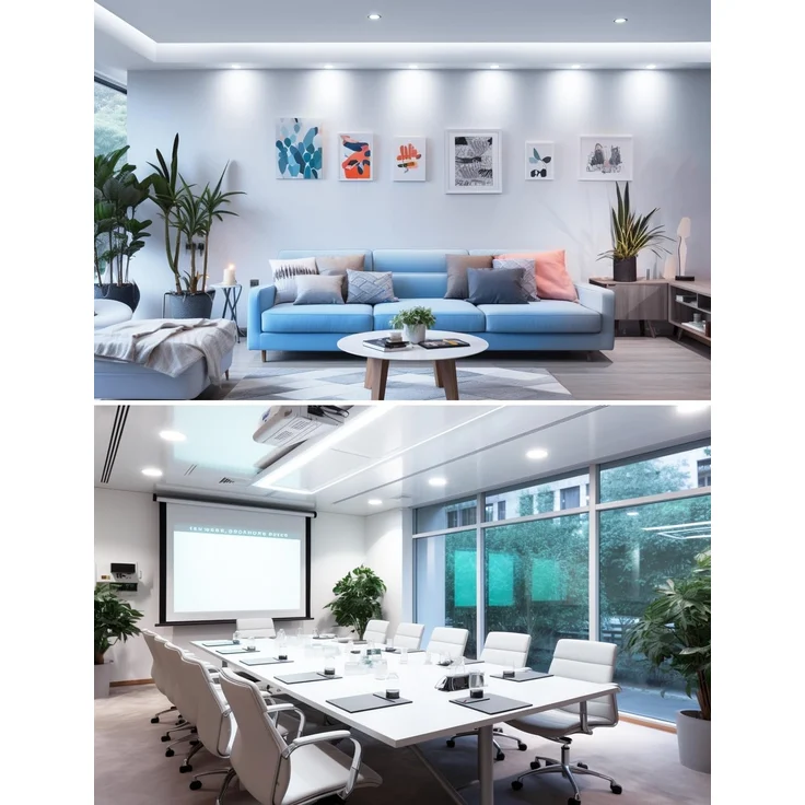 Lepro GU10 LED Kaltweiss 4W Lampe, 5000K Kaltweiß, 345 Lumen, 100° Abstrahlwinkel, Dimmbar Reflektorlampe, Energiesparendes LED Leuchtmittel für Wohnzimmer, Küche, Schlafzimmer, 5 Stück – Bild 7