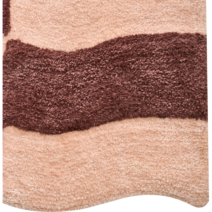 Badematte DIWANA Braun Beige 60 x 90 cm – Bild 6