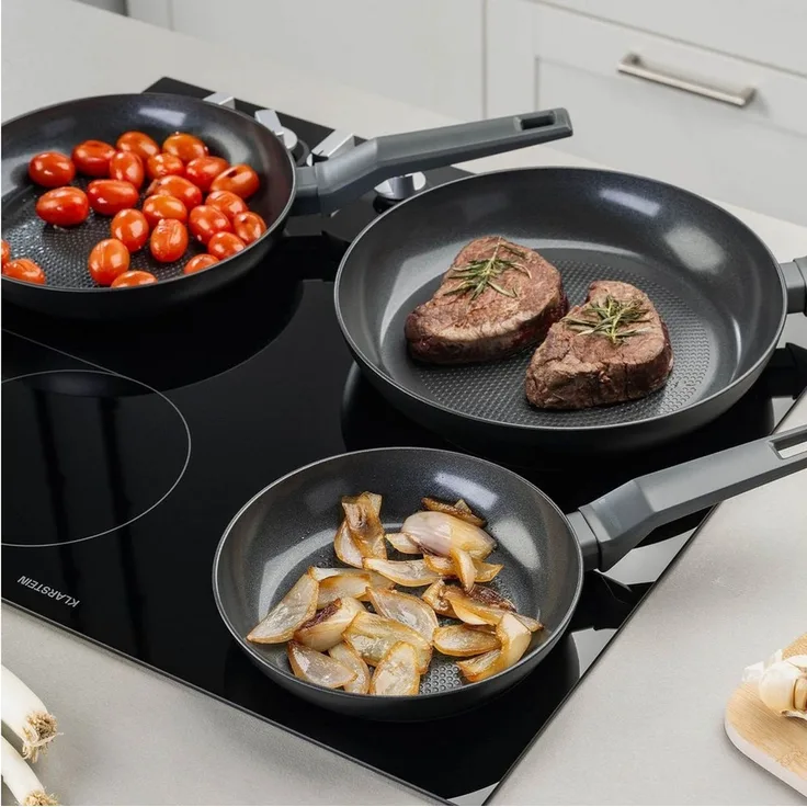 FACKELMANN Pfannen-Set Bratpfannen-Set, Antihaft-Pfannen, Kochgeschirr-Set