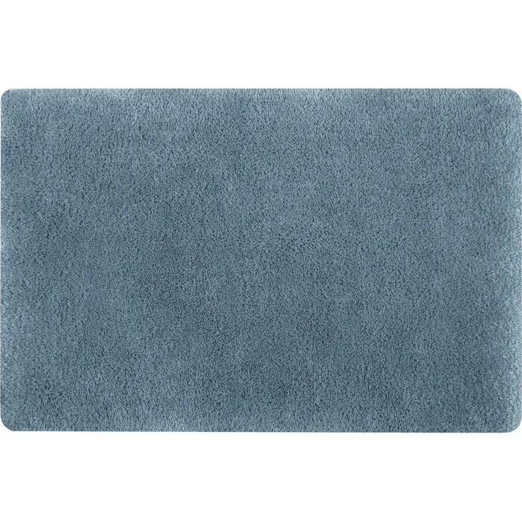 spirella Badematte FINO, Höhe 25 mm, Badteppich Hochflor, 100% Polyester Mikrofaser Supersoft, Anti-Rutsch Beschichtung, Für Fussbodenheizung geeignet, Waschbar 40°, Schnelltrocknend, Polyester, rechteckig