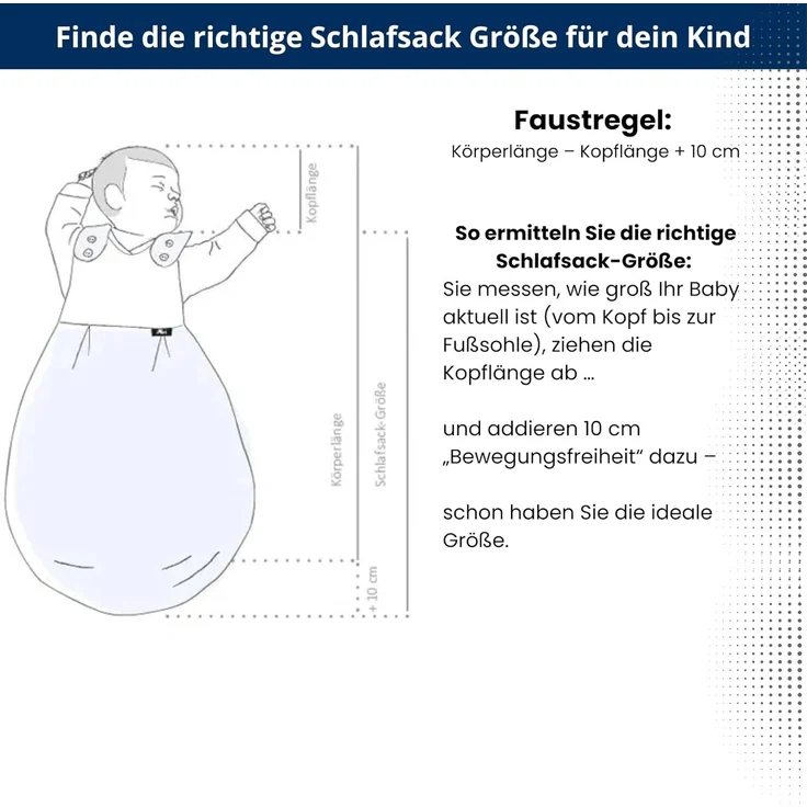 Alvi Schlafsack Baby Mäxchen 3tlg. Exklusiv – Bild 5