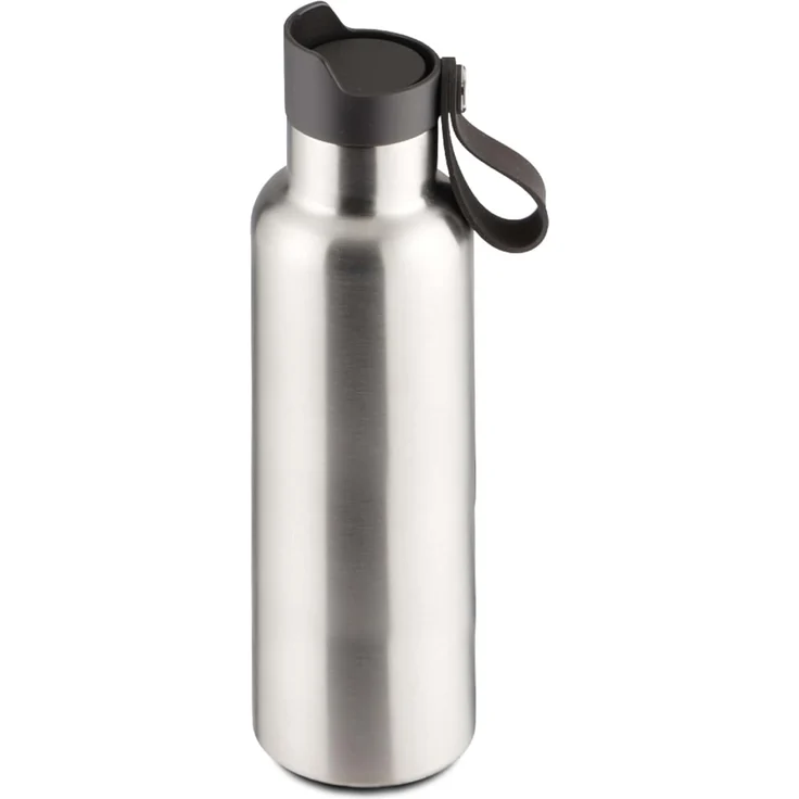 Weis 12691 Edelstahl Trinkflasche vakuumisoliert 1000ml silber – Bild 1