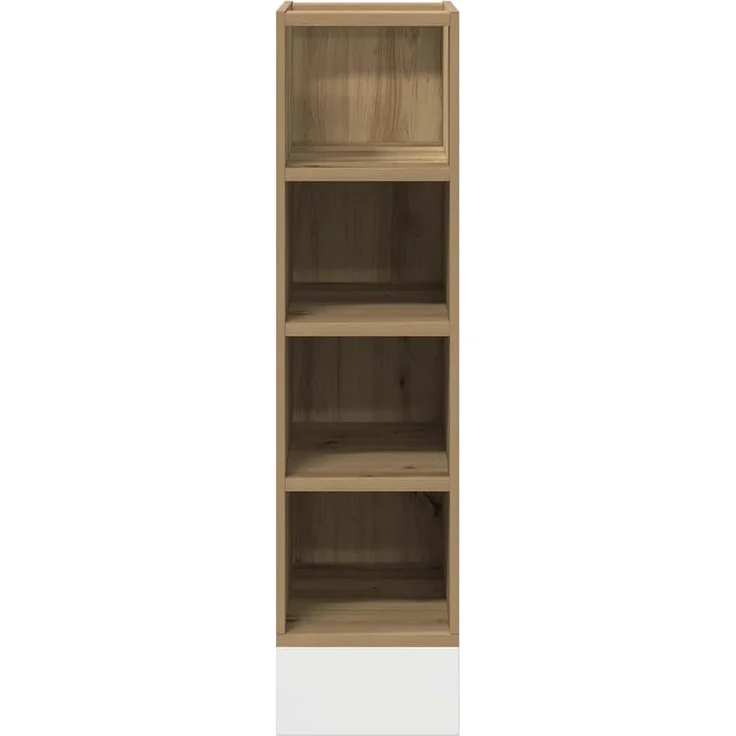 vidaXL Unterschrank Riga Artisan-Eiche 20x44,5x81,5 cm Holzwerkstoff 854192 – Bild 3