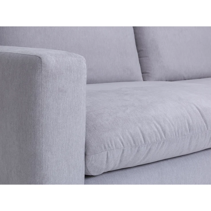 Polsterecke SANSIBAR WANGEROOGE BBH 321x228x87 cm silber Ecksofa Wohnlandschaft Eckcouch – Bild 3