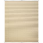 Lichtblick Sonnenschutzsysteme GmbH Plissee Nizza 60 cm x 210 cm (BxL) Creme Tageslicht; einfache Installation mit Klemmträgern; verspannt