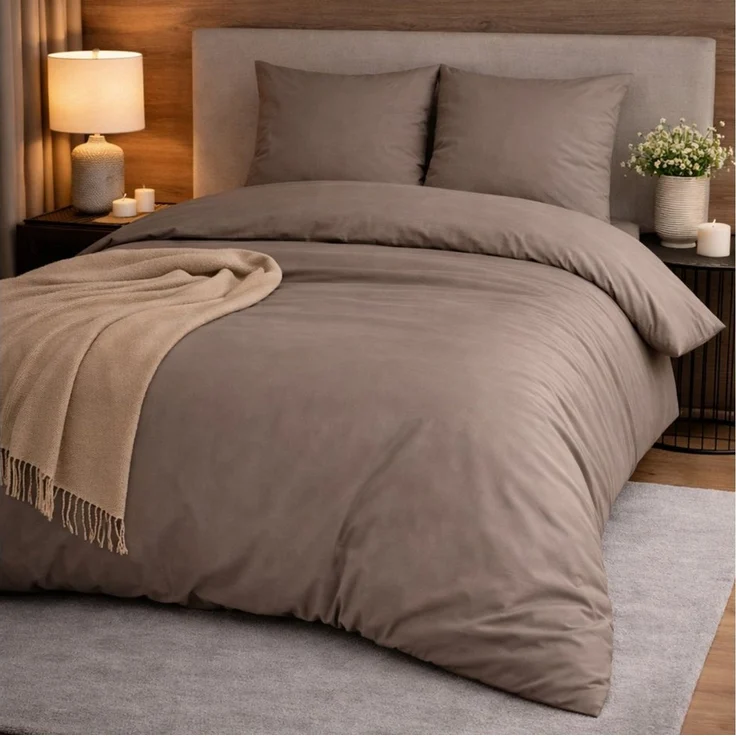 sleepling Bettwäsche Satin Wendebettbezug, Satin, glänzender Satin-Look – Bild 5