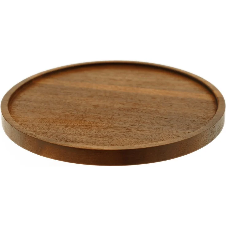 Luana La Torta Servierplatte mit Glasglocke und Holzteller - ø11 x 19 cm – Bild 4