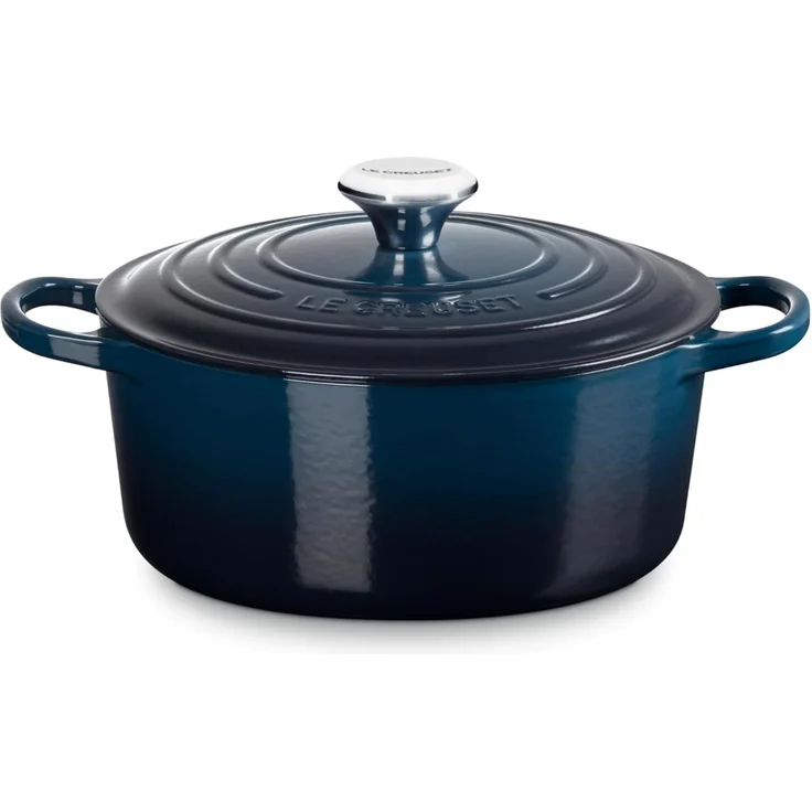 Le Creuset Signature Bräter rund 24 cm nuit