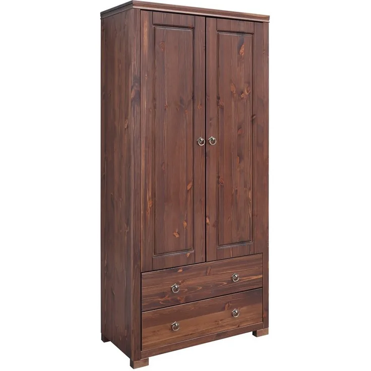 Home affaire Kleiderschrank Gotland Breite 80 cm, Höhe 178 cm, aus massiver Kiefer, FSC®