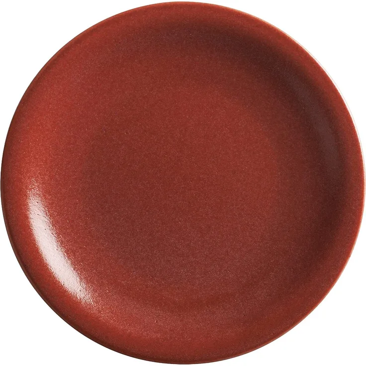 Teller flach 21,5 cm Homestyle Siena Red Kahla Frühstücksteller - Mikrowelle geeignet, Spülmaschinenfest
