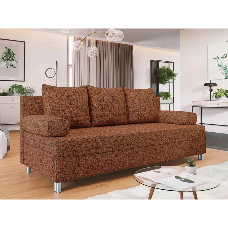 Schlafsofa Dover (Sofa ohne Polsterhocker, Farbe: Bella 40) – Bild 2