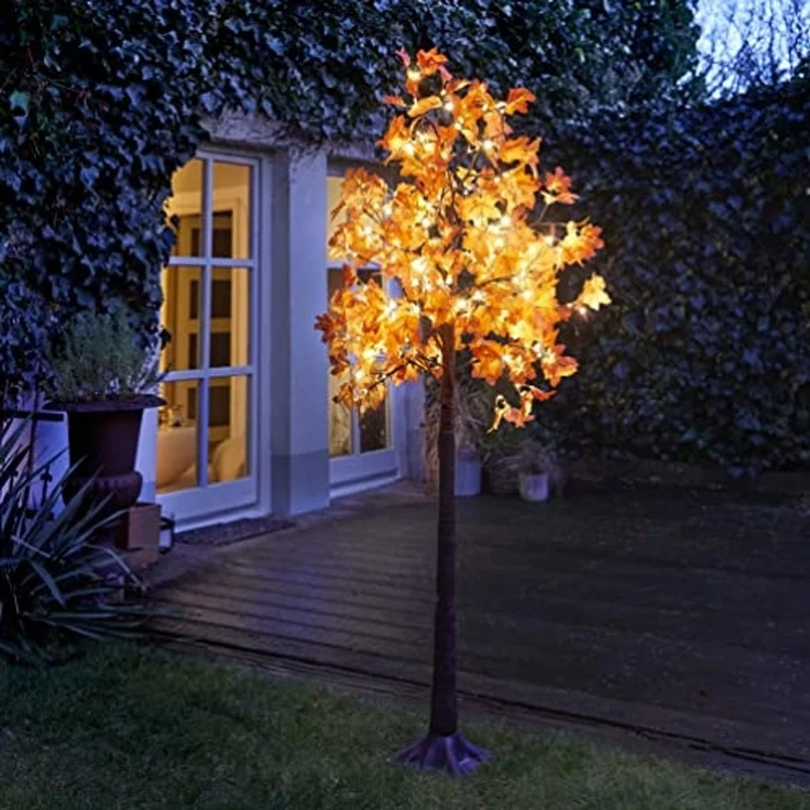 Northpoint LED Baum Herbstbaum Herbstdeko Lichtbaum in Ahorn-Optik In- & Outdoor – Bild 6