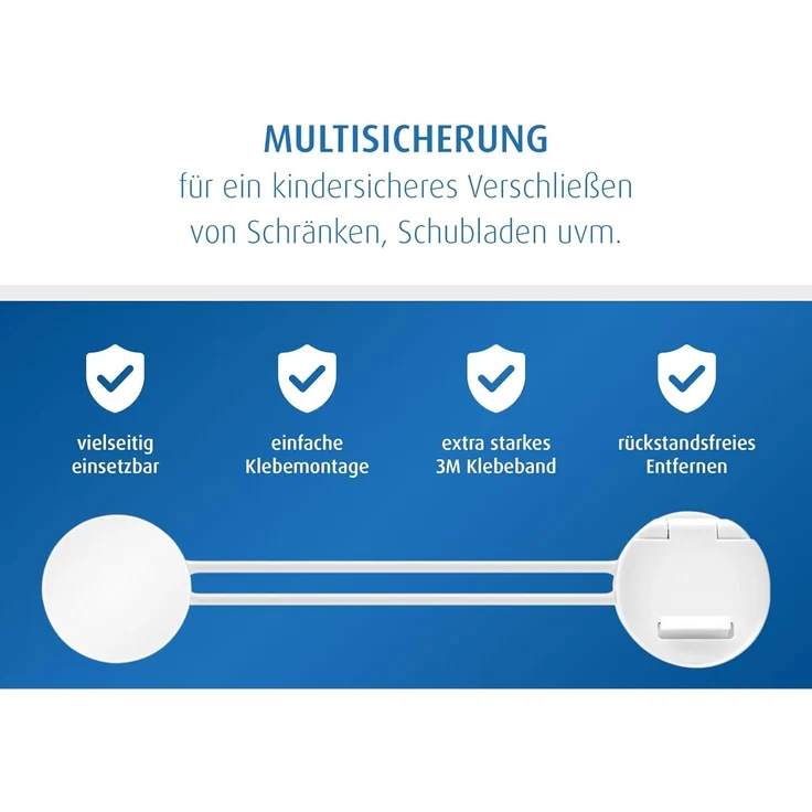 Reer Multisicherung weiß, 3 Stück – Bild 3