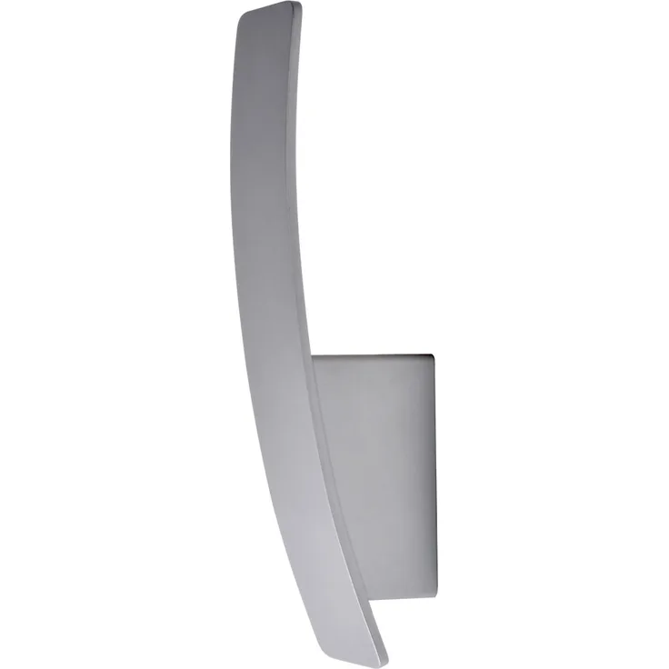LED Wandleuchte aus Aluminium in grau STAN