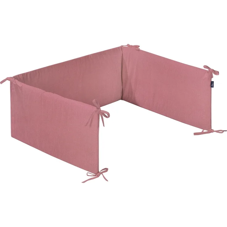 Alvi Nestchen Bettumrandung Polster Standard Mull fox glove berry 180 cm