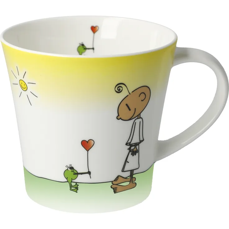 Goebel Der kleine Yogi® Wohnaccessoires Coffee-/Tea Mug - Glücklich Neuheit 2020 54101261