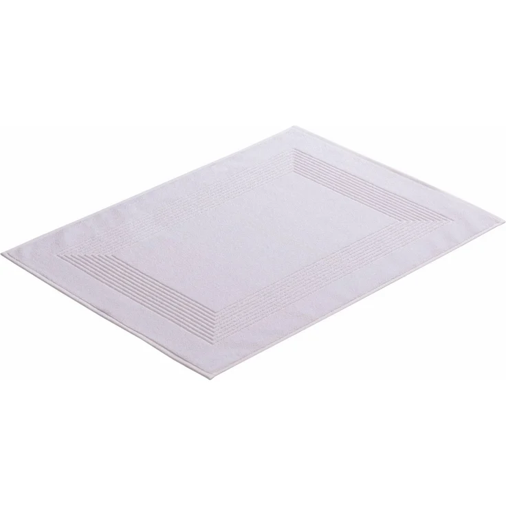 Vossen Badematte New Generation, Höhe 10 mm, fußbodenheizungsgeeignet, Baumwolle, rechteckig, Badteppich, mit Bordüre, Hoch-Tief Effekt, reine supersoft Baumwolle – Bild 1