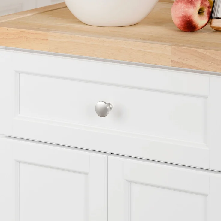 SoBuy FKW71-III-WN Kücheninsel, MDF, Lackiert, Weiß, 107 x 92 x 71 cm – Bild 10
