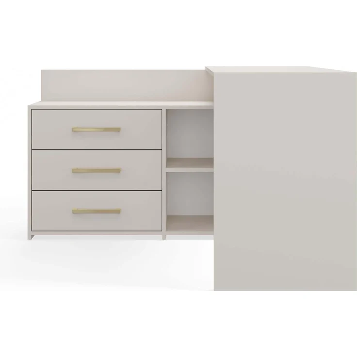 TOPESHOP Schreibtisch geräumiger Schreibtisch kompakt, Tiefe: 50 cm Breite: 120 cm Höhe: 76 cm – Bild 6