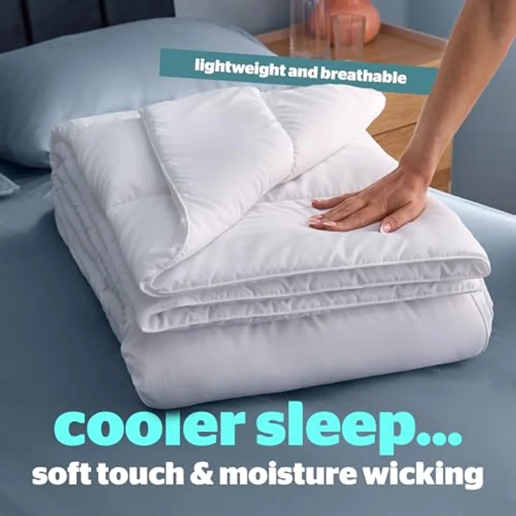 Silentnight Cooler Summer Sommerbettdecke, Tog-Wert 4,5, King Size – Bild 4