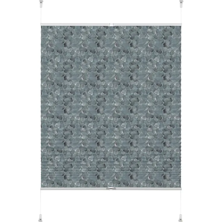 Sunpro24 - EASYFIX Plissee Camouflage blau 70x130