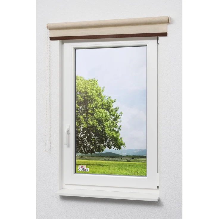 Lysel Outlet - Basisrollo Holzdekor Beige (B x H) 120x190 cm – Bild 5